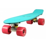 Скейтборд Triumf Active 22" TLS-401 — мятный с розовыми колесами