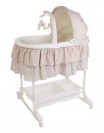 Кроватка-Люлька детская Jetem Sweet Dream (mobile) 3 в 1 — Кофейный