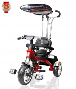 Велосипед трехколесный Lexus Trike Grand Print Deluxe — red (красный)