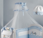 Балдахин с держателем Roman Baby LUCCIOLE — Light Blue (Голубой)