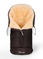 Конверт в коляску Esspero Sleeping Bag (натуральная 100% шерсть) — Chocolat
