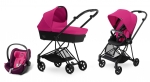 Коляска 3 в 1 Cybex MIOS (шасси Black) — Mystic Pink