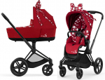 Коляска 2 в 1 Cybex Priam IV (шасси Matt Black) — Jeremy Scott Petticoat