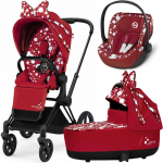 Коляска 3 в 1 Cybex Priam III Jeremy Scott Petticoat (Cloud Z) — Matt Black