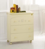 Пеленальный комод Bambolina Emozione — слоновая кость