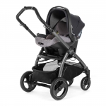 Автокресло Peg Perego Primo Viaggio SL на шасси Book 51S (шасси Jet) — Luxe Grey