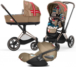 Коляска 3 в 1 Cybex e-Priam 4 — Karolina Kurkova