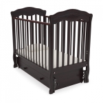 Детская кроватка Gandilyan (Гандылян) Шарлотта маятник — махагон