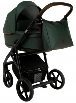 Коляска 2 в 1 Roan Esso — Dark Green/Black/руч.