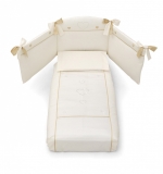 Комплект постельного белья Erbesi Cuori (3 предмета) — Ivory (слоновая кость)