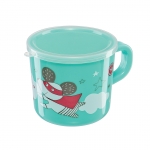 Кружка с ручкой и крышкой Happy Baby — Mint