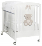 Детская кровать Italbaby Peluche — Белый/Крем