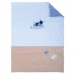 Плед 100х135 см Nattou — Alex Bibou Ослик и Кролик 321433