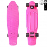 Скейтборд Y-SCOO Big Fishskateboard 27" — PINK/black