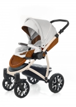 Прогулочная коляска Esspero Grand Discovery (шасси Beige) — Orange leatherette