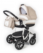 Коляска для новорожденных Esspero Discovery (шасси White) — Khakki Lux
