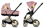 Коляска 2 в 1 Cybex Priam by Jeremy Scott Cherubs — Cherubs Pink