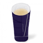 Конверт в коляску Esspero Maris Plus Y (флис + натуральный мех) — Navy