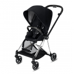 Прогулочная коляска Cybex MIOS (шасси Chrome Brown) — Premium Black