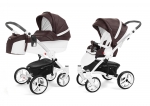 Коляска 2 в 1 Esspero Grand Tour (шасси White GT) — Nappa Brown