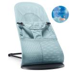 Детский шезлонг BabyBjorn Balance Soft Air — Turquoise turtle