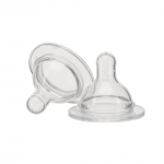 Соска силиконовая Happy Baby — с широким горлом