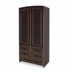 Шкаф Gandylyan двухдверный Люкс — Махагон
