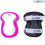 Защита Globber Junior XS нарукавники и наколенники — Deep Pink