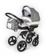 Коляска для новорожденных Esspero I-Nova (шасси White) — Denim