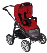 Коляска 2 в 1 Patron Fenix 4XC-B (черная рама) — spirit ruby rose 660