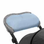 Муфта для рук на коляску Esspero Solana (Натуральная шерсть) — Blue Mountain