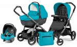 Коляска 3 в 1 Peg Perego Book S XL Set Modular (шасси Jet) — Bloom Scuba
