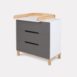 Комод RANT INDY 3 ящ — 84см Moon Grey