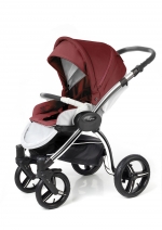 Прогулочная коляска Esspero Grand I-Nova (шасси Chrome) — Cherry leatherette