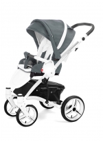 Прогулочная коляска Esspero Grand Tour (шасси White GT) — Nappa Blue Grey