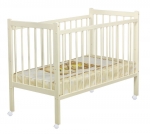 Детская кроватка Farfello КД 1200 пс — слоновая кость