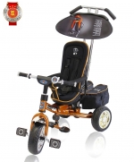 Велосипед трехколесный Lexus Trike NEXT Deluxe высокая спинка — bronza