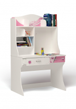 Стол с надстройкой ABC-KING Принцесса — белый