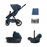 Коляска 3 в 1 Concord Wanderer Travel Set — Denim Blue
