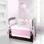 Балдахин на детскую кроватку Beatrice Bambini Di Fiore — puntini rosa