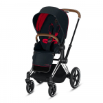 Прогулочная коляска Cybex Priam Ferrari — Victory Black (Chrome)