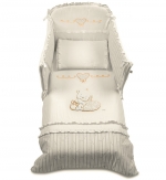 Постельный комплект Italbaby Love 5 предметов  — крем