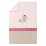 Плед 100х135 см Nattou — Nina, Jade Lili Кролик, Единорог, Черепашка 987493