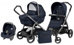 Коляска 3 в 1 Peg Perego Book S XL Modular System (шасси Jet) — Bloom Navy
