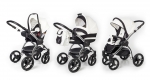 Коляска 3 в 1 Esspero I-Nova (шасси Chrome) — White