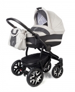 Коляска для новорожденных Esspero Discovery (шасси Black) — Grey Carbon