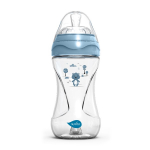 Антиколиковая бутылочка Nuvita 6031 Materno Feel 250мл, пластик — голубой