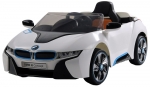 Электромобиль Farfello BMW i8 Ride-On JE168 — белый пластик
