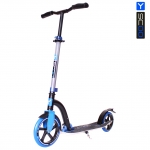 Самокат Y-SCOO RT 230 Slicker Family design — Skull blue