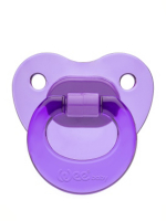 Ортодонтическая соска-пустышка WeeBaby CANDY, с 6 месяцев — фиолетовый